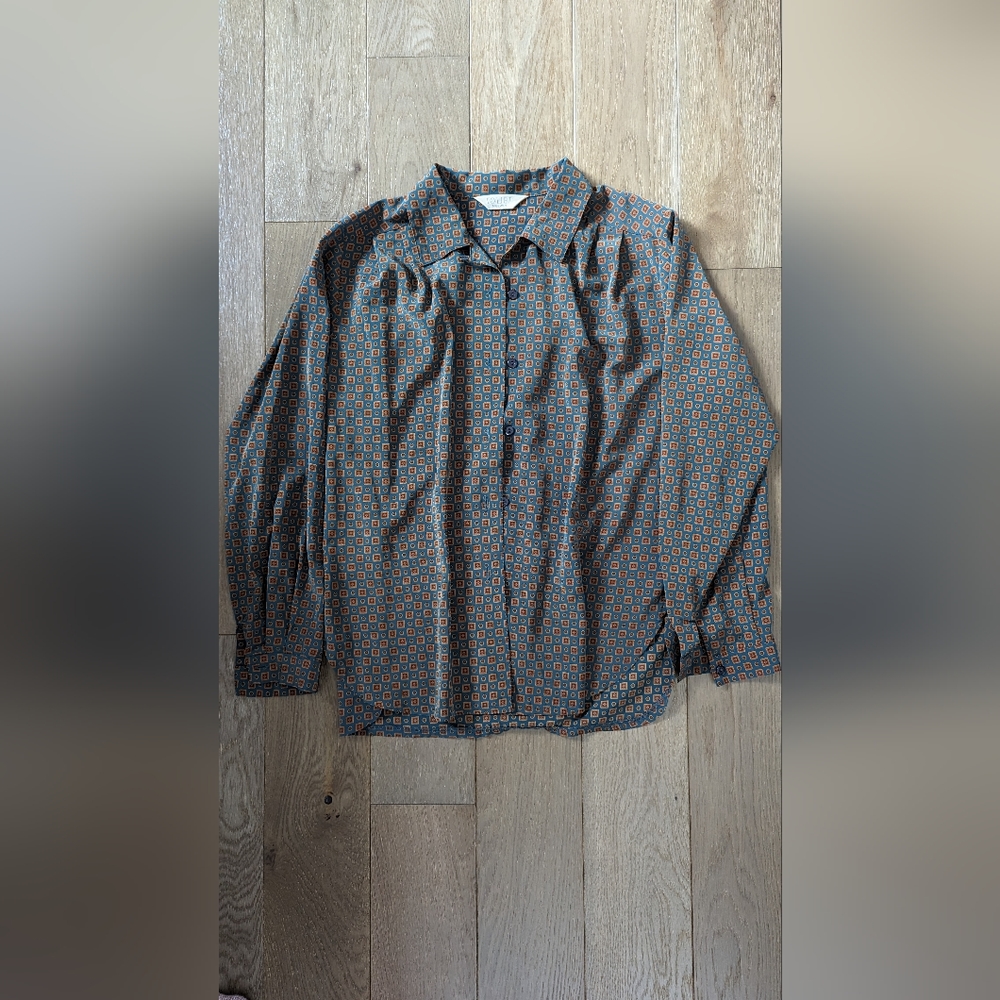Small print blouse